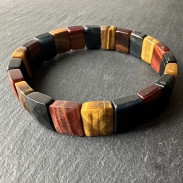 bracelet Bull, Falcon, Tiger Eye